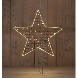 Smd Star With Led Inside 80 cm 30 cm Stick 350 Led Warm White