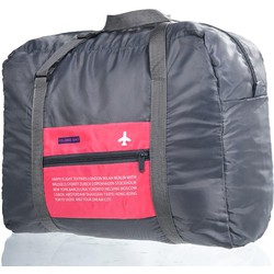 Decopatent® Reistas Flightbag - Handbagage koffer reis tas - Travelbag - Organizer Opvouwbaar - Tas voor aan je koffer - Rose