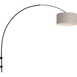 Steinhauer wandlamp Sparkled light - zwart - metaal - 8137ZW