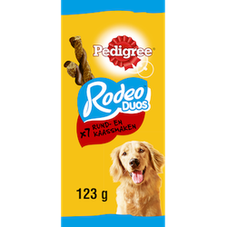 PED Rodeo Duos Beef & Cheese 7pcs 1x10 dierensnack