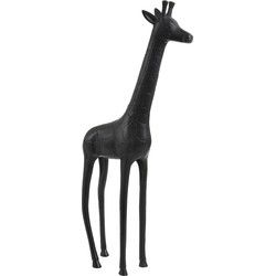 Light&living Ornament 28x11x63 cm GIRAFFE zwart