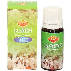 2x stuks geurolie jasmijn 10 ml flesje - geurolie