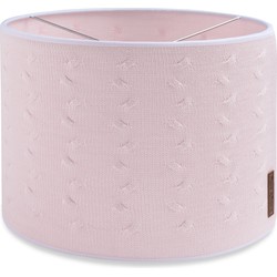 Baby's Only Gebreide lampenkap babykamer - Hanglamp Cable - Baby Roze - Ø30 cm - Inclusief pendel - E27 fitting - 60 watt