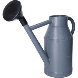 EDA Gieter - grijs - kunststof - zwarte broeskop - 6 liter - Gieters
