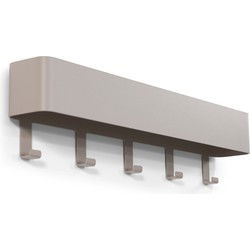 Spinder Design kapstok Dax Play 5 - Silky Taupe - 5 haken