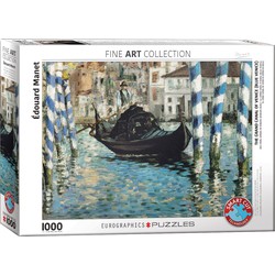 Eurographics Eurographics Het Canal Grande van Venetië - Edouard Manet (1000)