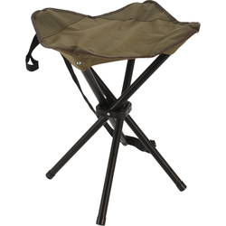 HIXA Vouwstoel - Visstoel - Viskrukje - Opvouwbare kruk - Campingstoel - Groen - 33x33x40cm - Polyester