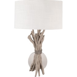 Clayre & Eef Wandlamp  33x26x43 cm Beige Kunststof