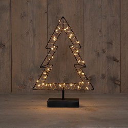 B.O.T. Indoor Black Tree 24X35,5 cm40Led Classic