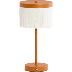 Light & Living - Tafellamp DINY - Ø17x35cm - Oranje