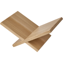 WOOOD Jet Boekenstandaard - Eiken - Naturel - 19x40x26