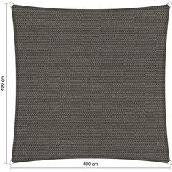 Vierkant 4,00x4,00 m Cool Grey