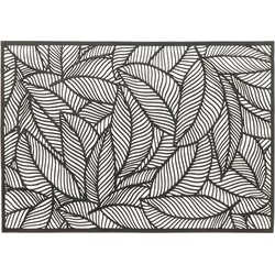 Placemat Nissa 30x45 cm - Zwart