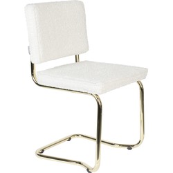 ZUIVER Chair Teddy Kink White
