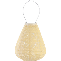 Lumiz - Solar Lampion Charme Tulip - 20 cm - Geel