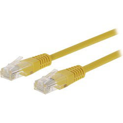 Valueline VLCT85000Y30 Cat5e Utp Netwerkkabel Rj45 (8/8) Male - Rj45 (8/8) Male 3.00 M Geel