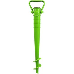 Parasolharing - groen - kunststof - D22-32 mm x H38 cm - Parasolvoeten