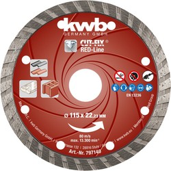 Diamantschijf cutfix red 115x22 mm - KWB