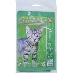 Kattenbakzak compost.10st