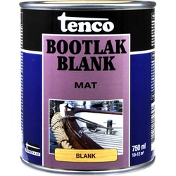 Bootlak blank mat 0,75l verf/beits