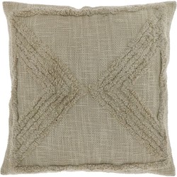 Unique Living - Kussen Calvin 45x45cm Chateau Grey