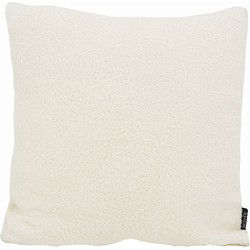 Sierkussen Boucle Ivoor | 45 x 45 cm | Polyester
