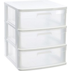 Ladeblok/bureau organizer - 3x lades - L40 x B39 x H49.5 cm - Ladeblok