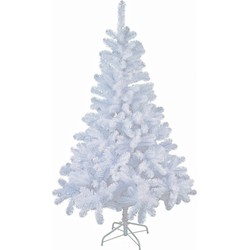 Bellatio decorations Kerstboom - kunst - wit - 90 cm - Kunstkerstboom