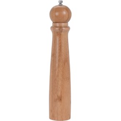 Bamboe houten pepermolen/zoutmolen 31 cm - Peper en zoutstel