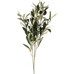 Clayre & Eef Kunstplant Olijftak 55 cm Groen Kunststof