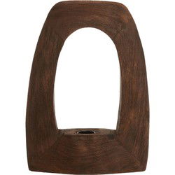 Light & Living - tafellamp - Carini - bruin - hout - nachtkastlamp - E27 - 7041964