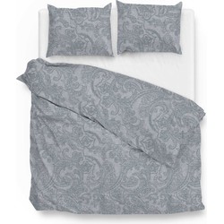 Zo!Home Dekbedovertrek Paisley di Lino Denim 200 x 200 220 cm + 2 slopen 60 x 70 cm