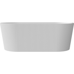 Badplaats Ligbad Havana  170 x 80 x 58 cm - Vrijstaand Bad - Hoogglans wit