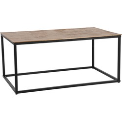 D-MAXX Salontafel Pride - Antiek goud - Metaal - 100 cm