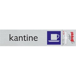 Route Alulook 165 x 44 mm Sticker kantine