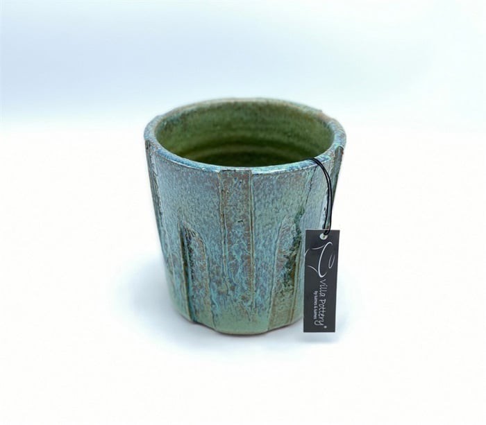 Villa Pottery  Groene Pot Victor - hoog - 