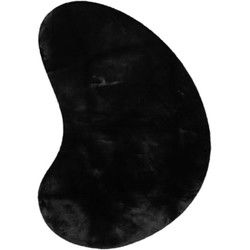 Heaven Soft Organisch - Fluffy Vloerkleed - Hoogpolig, 100% Polyester, Super Soft Touch - Zwart- 160x230 CM