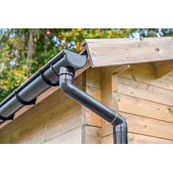 Dakgootset 100 mm (t.b.v. 4 zijden a 500 cm) Tuindeco