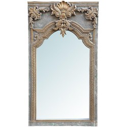 PTMD Dooley Rechthoekige Spiegel - 200 x 9 x 112 cm - MDF - Goud