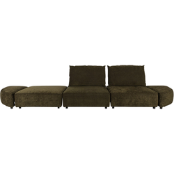 ZUIVER Sofa Hunter 4,5-Seater Forest