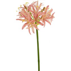 Greenmoods Kunstbloem Nerine - Nerine bowdenii - Nep plant - 1 Stuk - 70cm - Roze