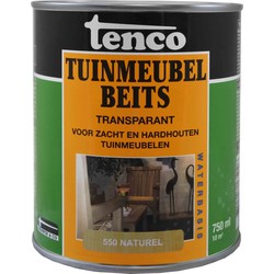 Tuinmeubelbeits naturel 550 0,75l verf/beits - tenco
