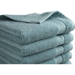 Handdoek Hotel Collectie - 6 stuks - 50x100 - denim blauw
