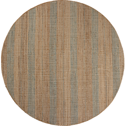 WOOOD Exclusive Jacky Vloerkleed - Jute - Naturel - 1x200x200