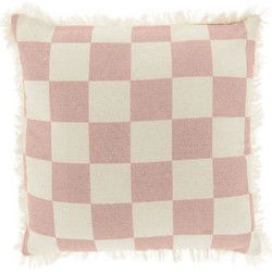 Unique Living - Sierkussen Stien old Pink -45x45cm