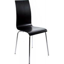 Design eetkamerstoel ESPERA 40x38x89 cm Zwart