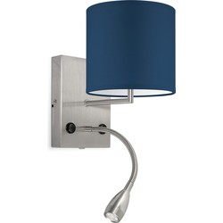 wandlamp read bling Ø 16 cm - blauw