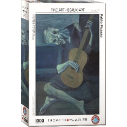 Eurographics Eurografiek De oude gitarist - Pablo Picasso (1000)