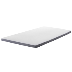 COMFY - Matrastopper - Grijs 90 x 200 cm - Polyester