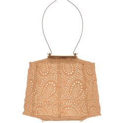 LUMIZ Solar Lampion Paisley Lamp - 20 cm - Abrikoos